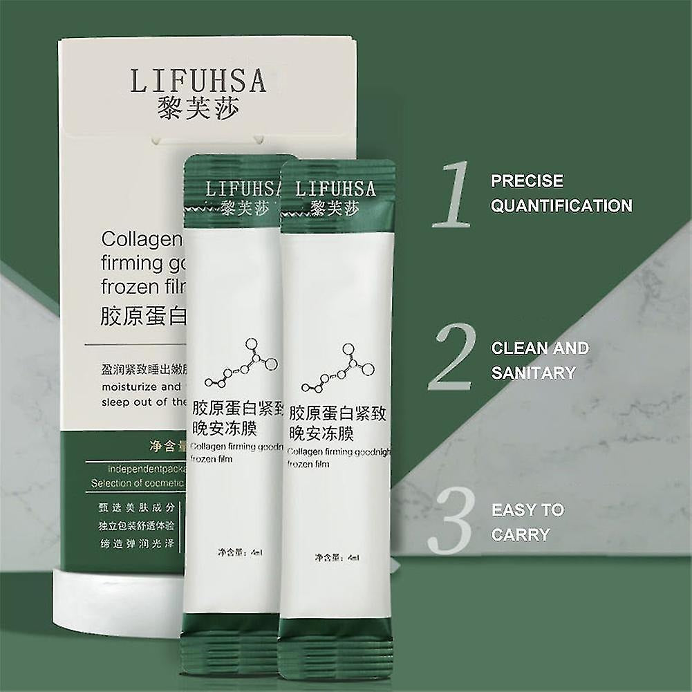 Lifusha Collagen Firming Good Night Frozen Film - 20Pcs x 4ml Collagen