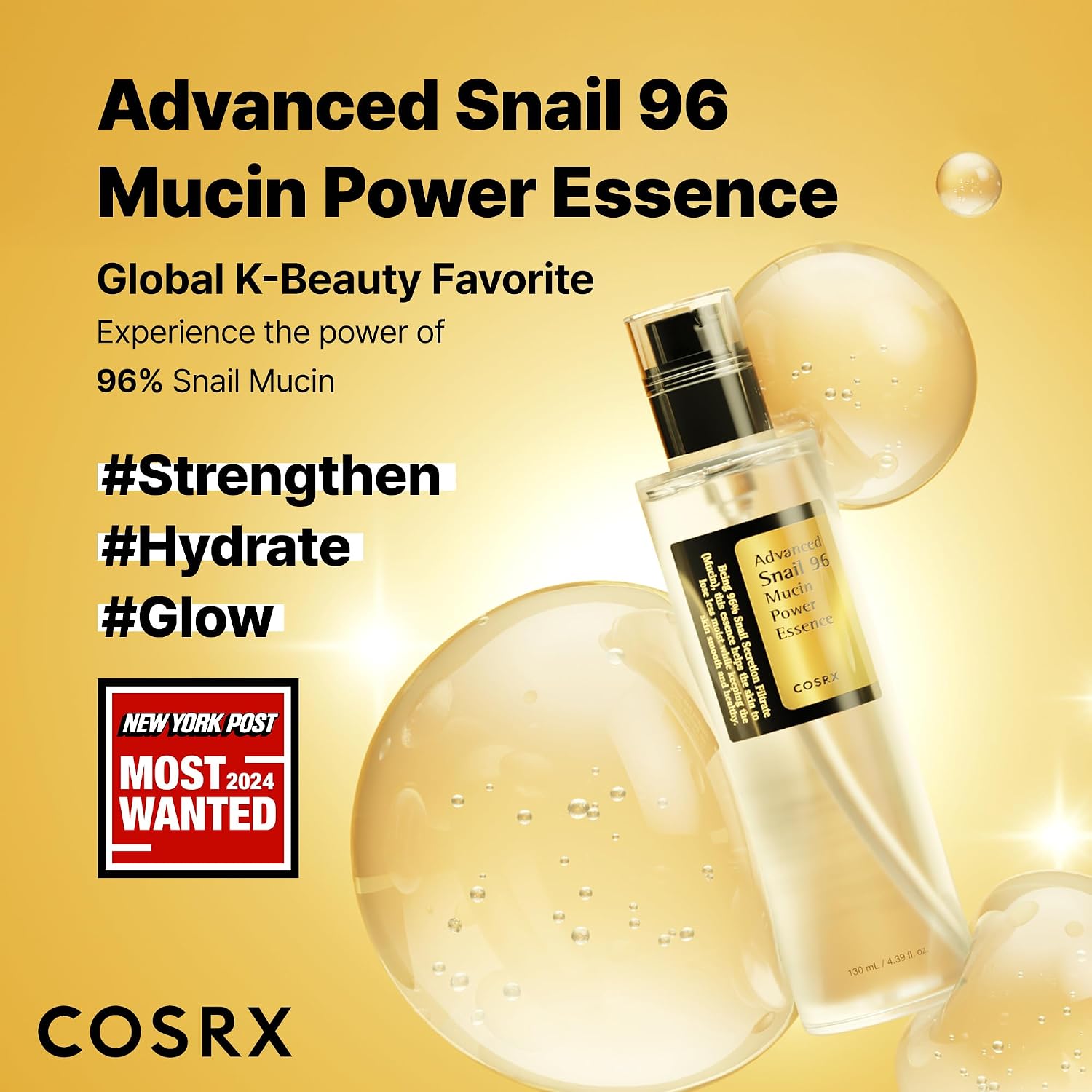 Cosrx Advanced Snail 96 Mucin Power Essence - 100ml COSRX