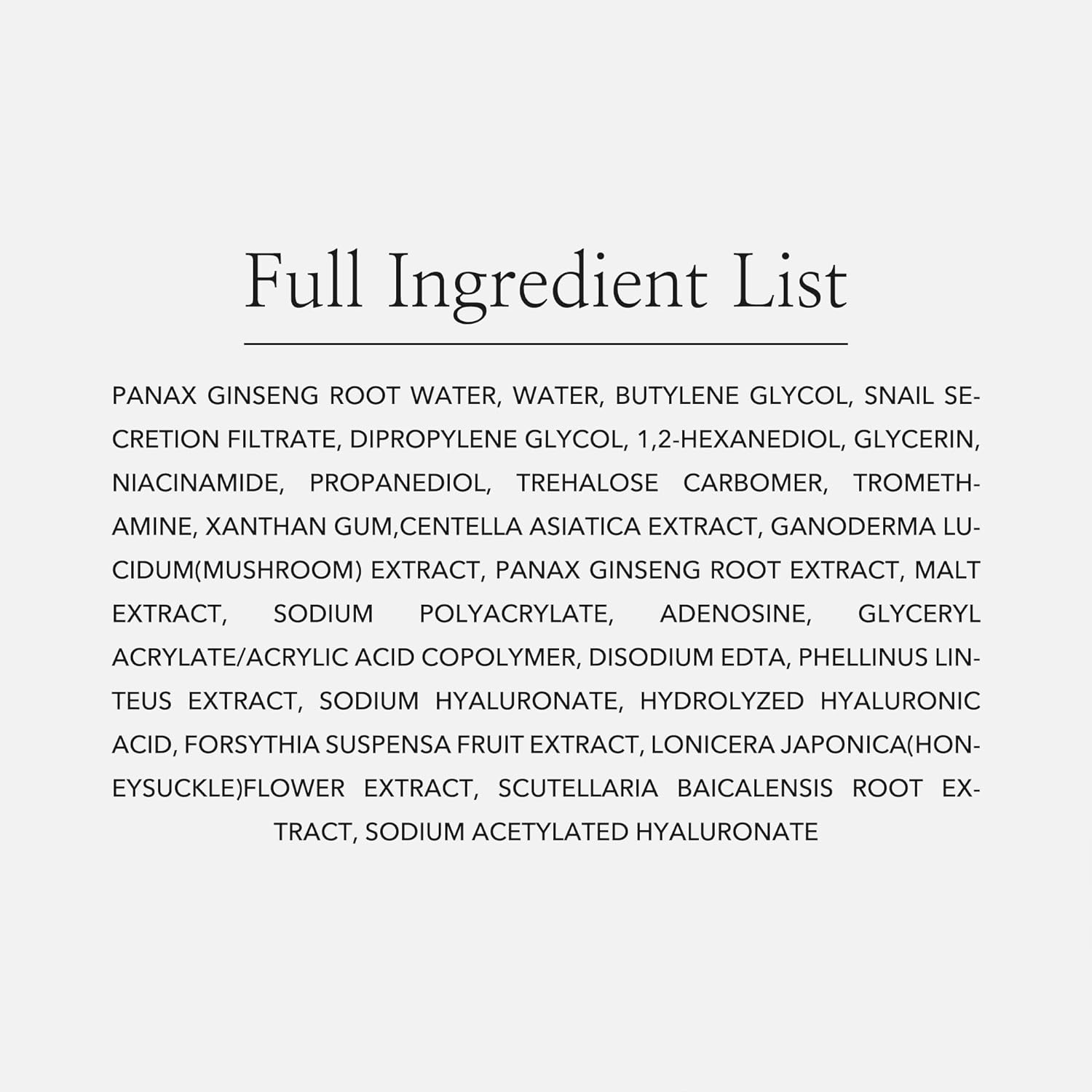 Beauty of Joseon Revive Serum Ginseng + Snail Mucin - 30ml Beauty Of Joseon