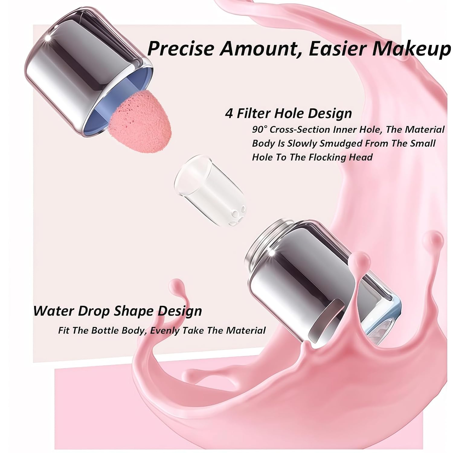 AZTK Jello Color Liquid Blush 5ml - Liquid-to-Powder Long-Lasting Cheek Tint AZTK