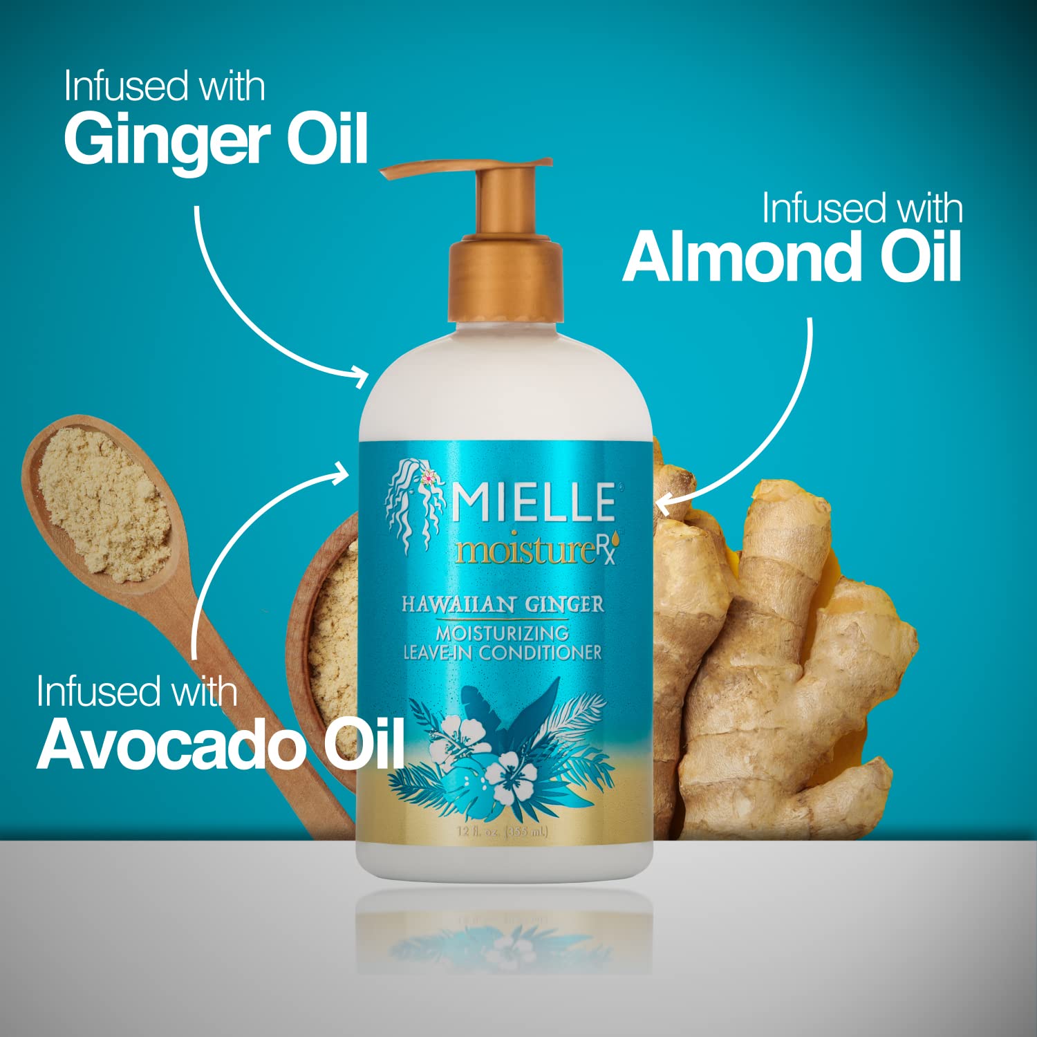 Mielle Hawaiian Ginger Moisturizing Leave-in Conditioner - 355ml MIELLE