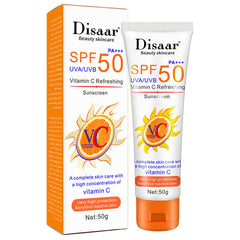 Disaar Spf50 Vitamin C Refreshing Whitening Sun Cream - 50g DISAAR