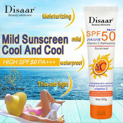 Disaar Spf50 Vitamin C Refreshing Whitening Sun Cream - 50g DISAAR