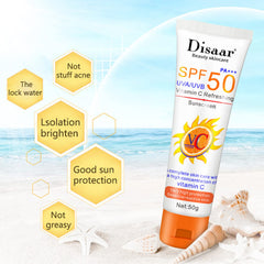 Disaar Spf50 Vitamin C Refreshing Whitening Sun Cream - 50g DISAAR