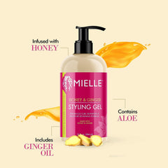 Mielle Honey & Ginger Styling Gel - 384ml MIELLE