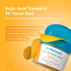 Dr. Melaxin Kojic Dark Spot Duo – Turmeric Toner Pads + TX Brightening Ampoule Dr. Melaxin