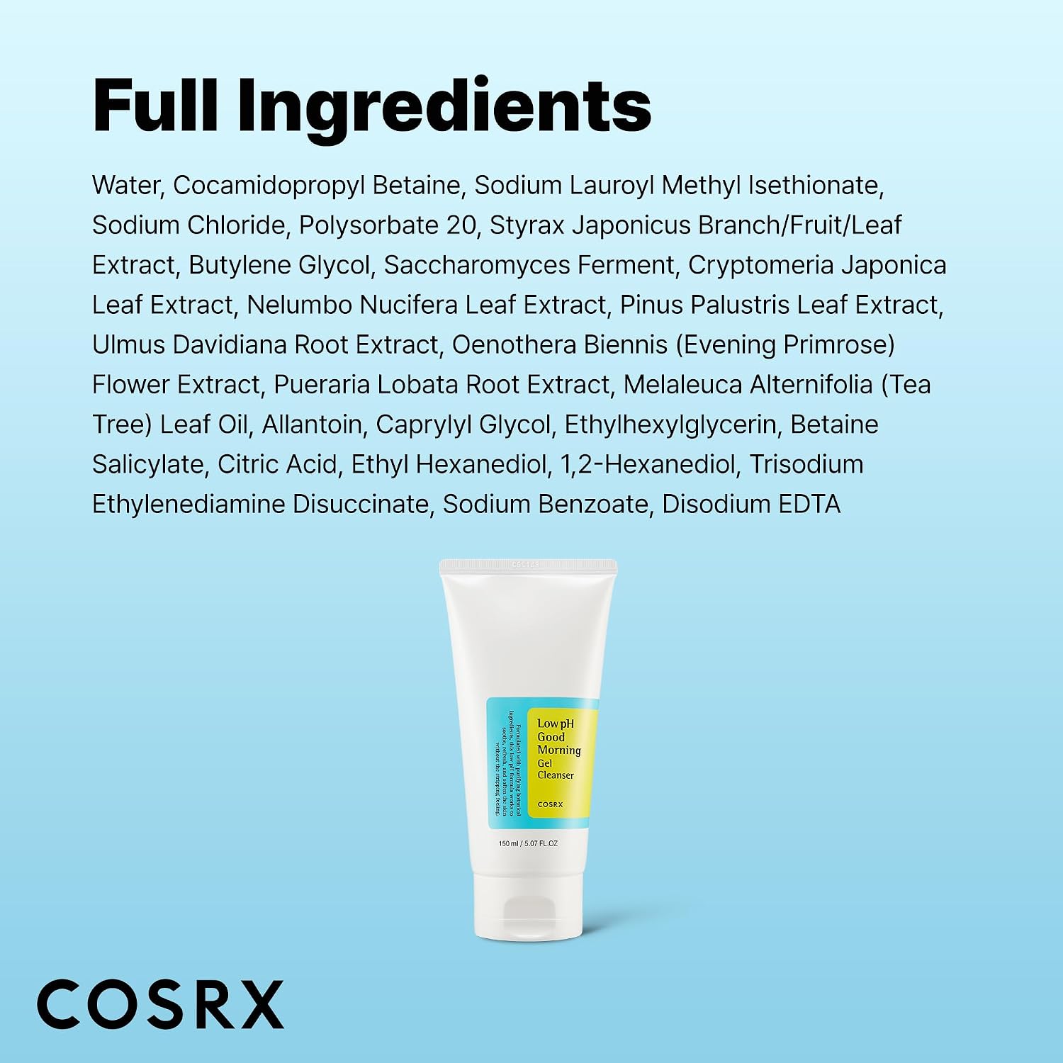 Cosrx Low pH Good Morning Gel Cleanser - 150ml COSRX