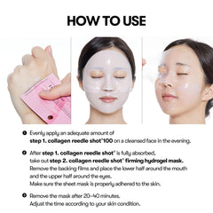 VT Cosmetics – Collagen Reedle Shot 100 2step Mask VT COSMETICS