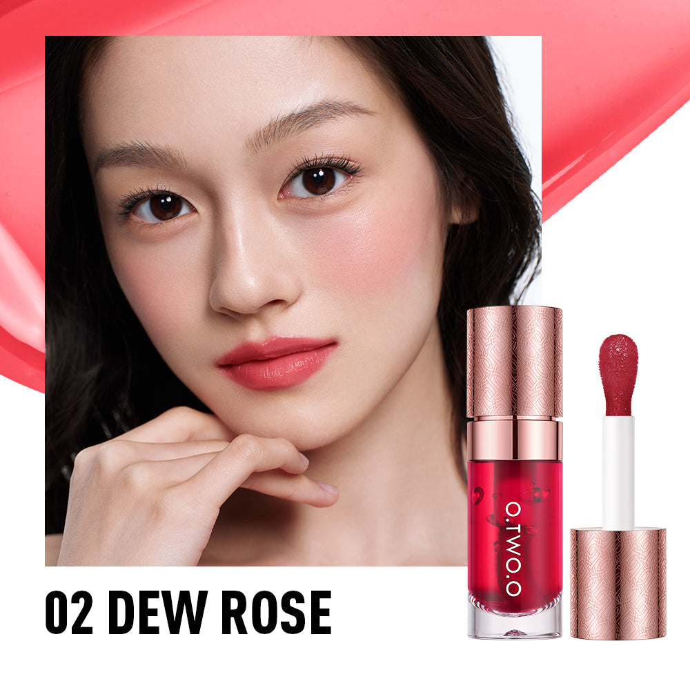 O.Two.O Huate Watery Liquid Lip & Cheek Tint Dew Rose O.TWO.O