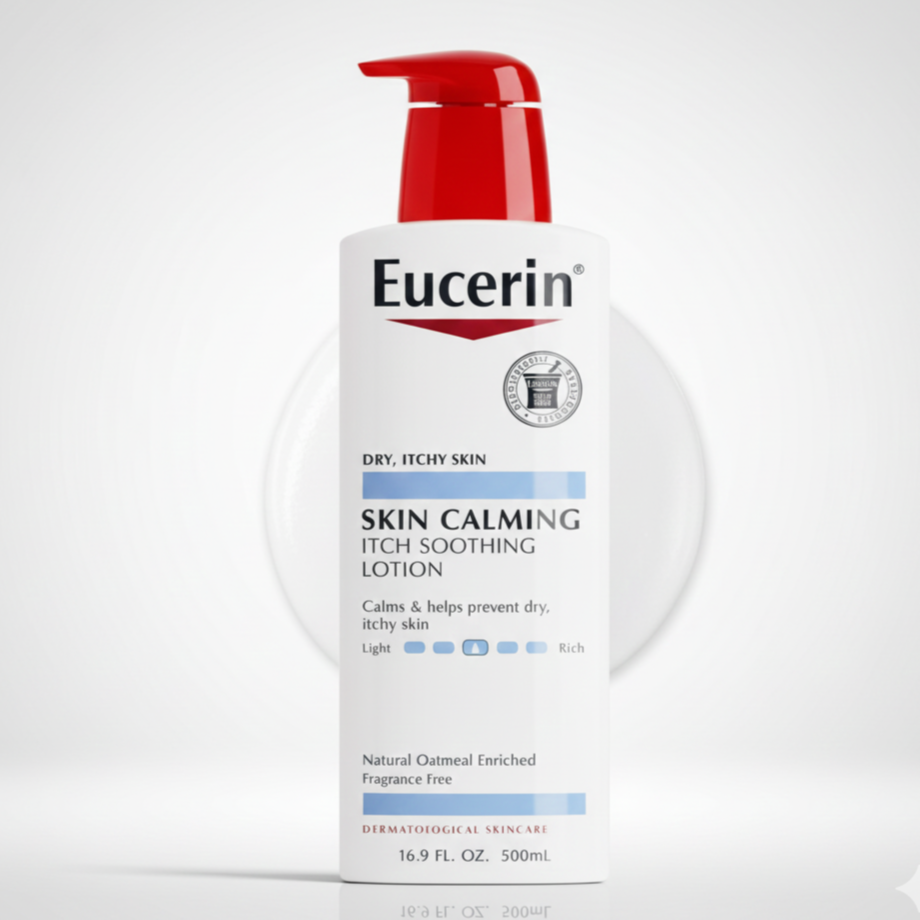 Eucerin Skin Calming Itch Soothing Lotion - 500mL Glo Arabia
