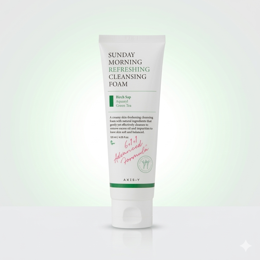 AXIS-Y Sun Day Morning Refreshing Cleansing Foam 120 ml Glo Arabia