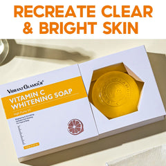 Vibrant Glamour Vitamin C Whitening Soap - 100gm Vibrant Glamour
