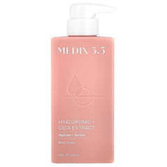 MEDIX 5.5 Hyaluronic Acid + Cica Hydrate + Renew Body Cream 444ml - Hydrating Body Moisturizer
