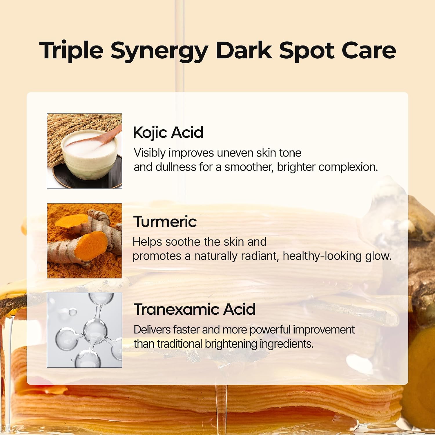 Dr. Melaxin Kojic Dark Spot Duo – Turmeric Toner Pads + TX Brightening Ampoule Dr. Melaxin