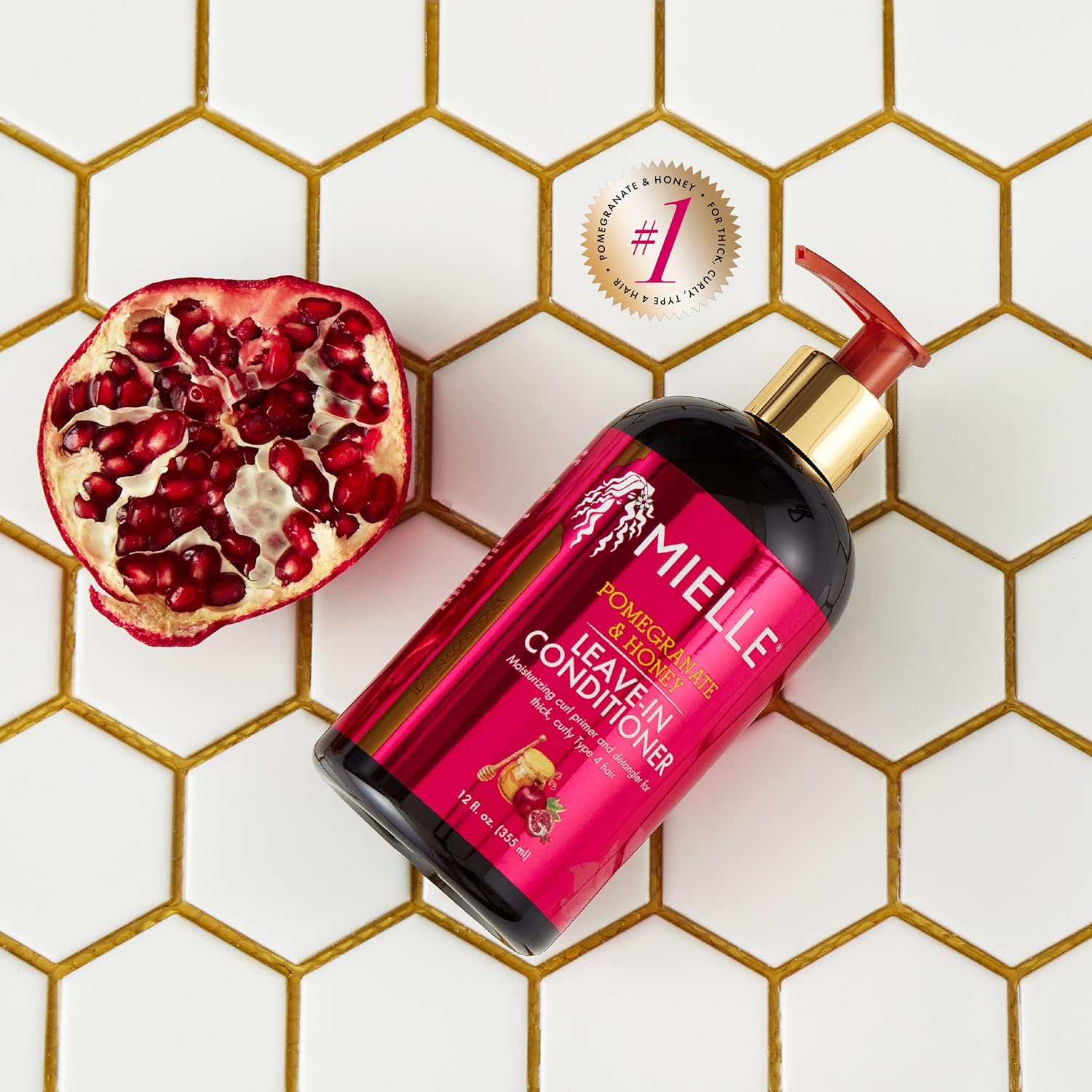 Mielle Pomegranate & Honey Leave-in Conditioner - 355ml MIELLE