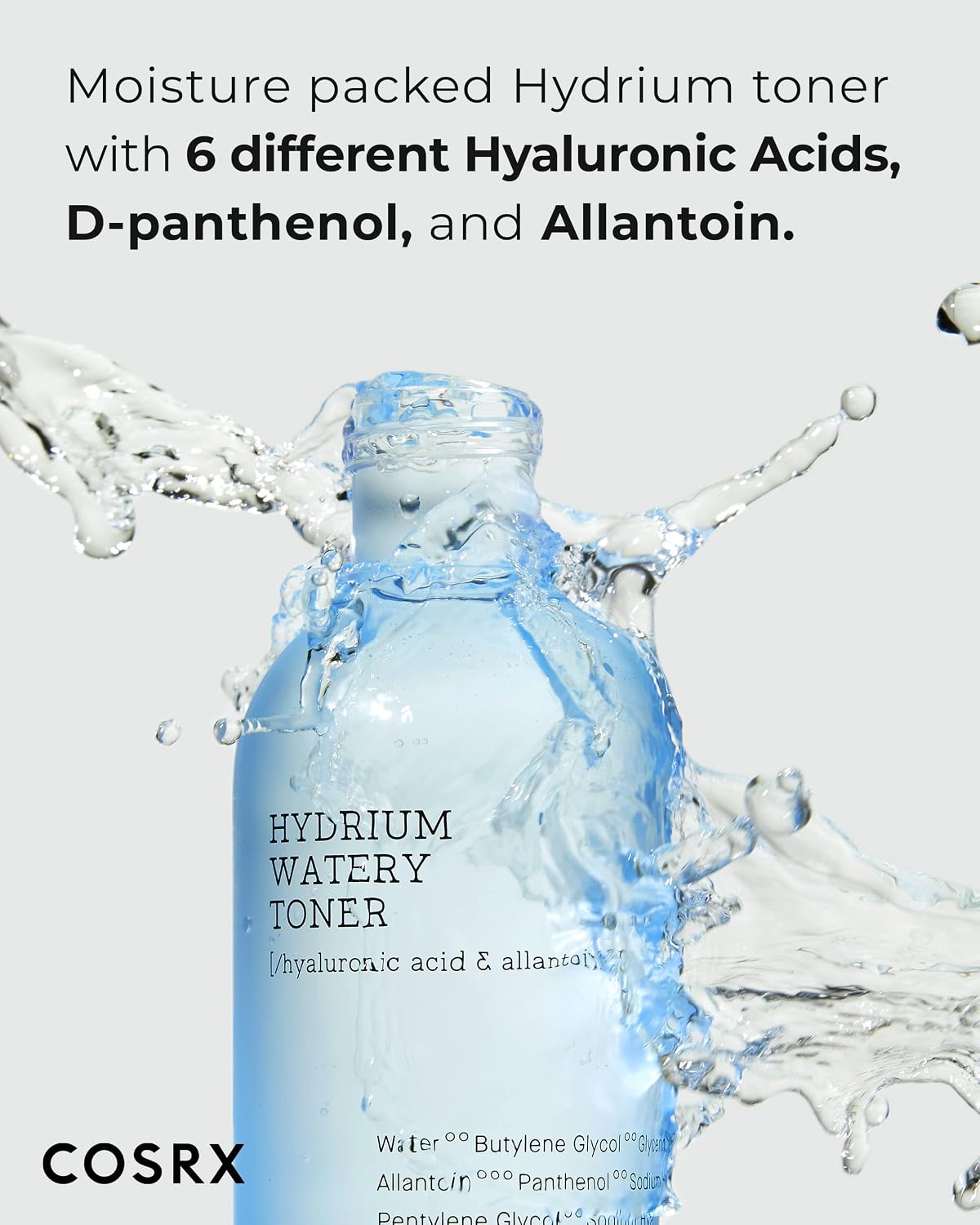 Cosrx Hydrium Watery Toner - Deep Hydration Toner Moisture Boost Refreshing Skin Barrier Care COSRX