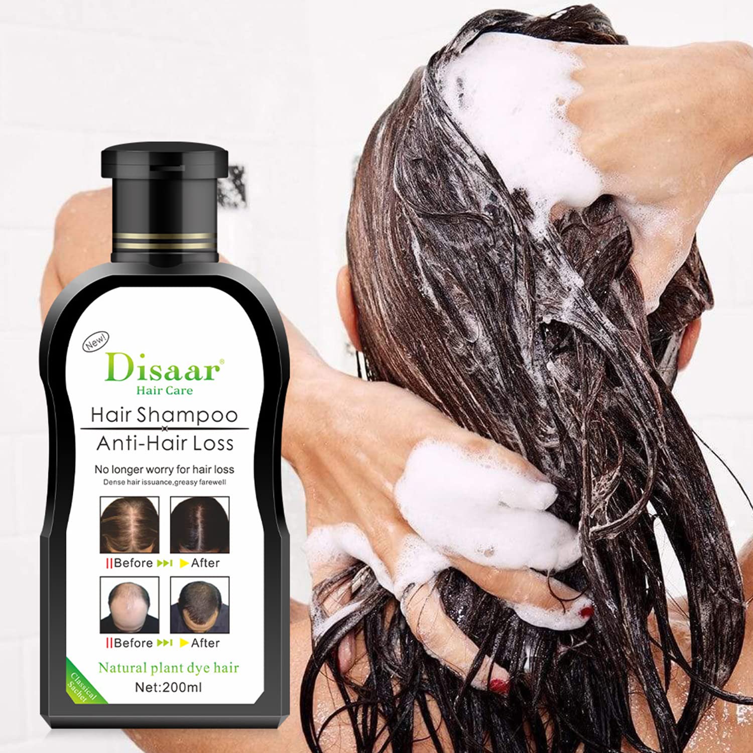 Disaar Hair Shampoo Anti-Hair Loss & Hair Growth - 200ml DISAAR