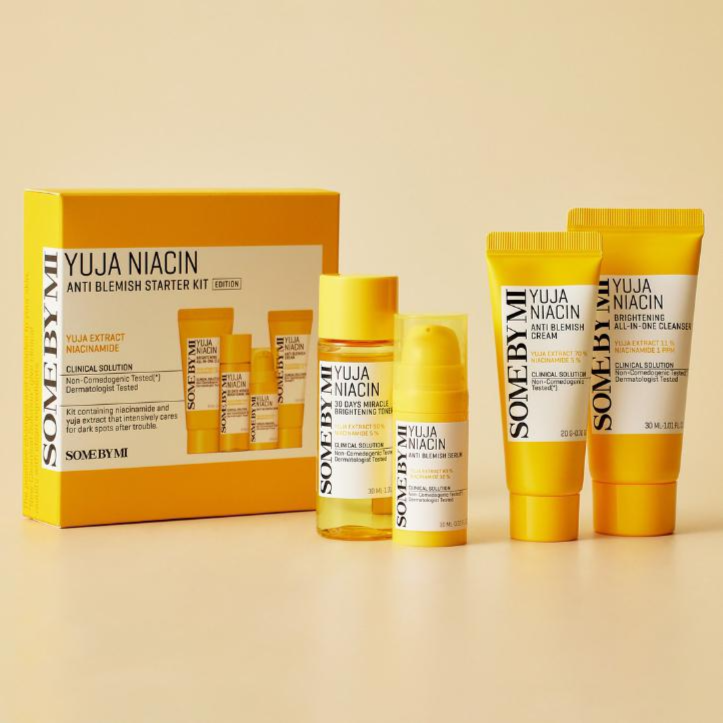 Some By Mi Yuja Niacin Anti Blemish Starter Kit Glo Arabia