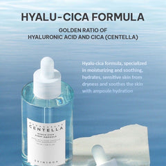 SKIN1004 Hyalu-CICA First Ampoule 3.38 fl. oz, 100ml, Soothing Hydration Dry Skin SKIN1004