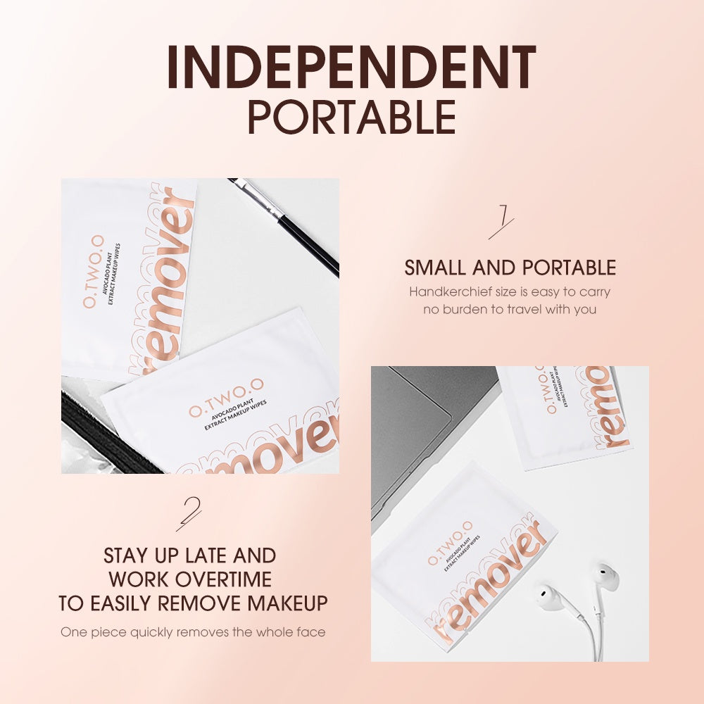 O.TWO.O Makeup Remover wipes - 6g O.TWO.O