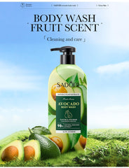 Sadoer Avocado Body Wash Natural Avocado Extracts - 400ml Sadoer