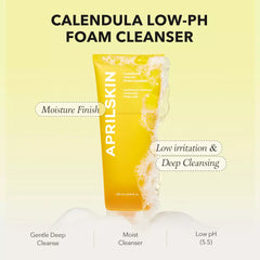 April Skin Calendula Low-pH Foam Cleanser 200 ml April Skin