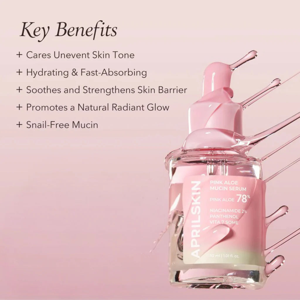 April Skin Pink Aloe Mucin Serum 30 ml April Skin