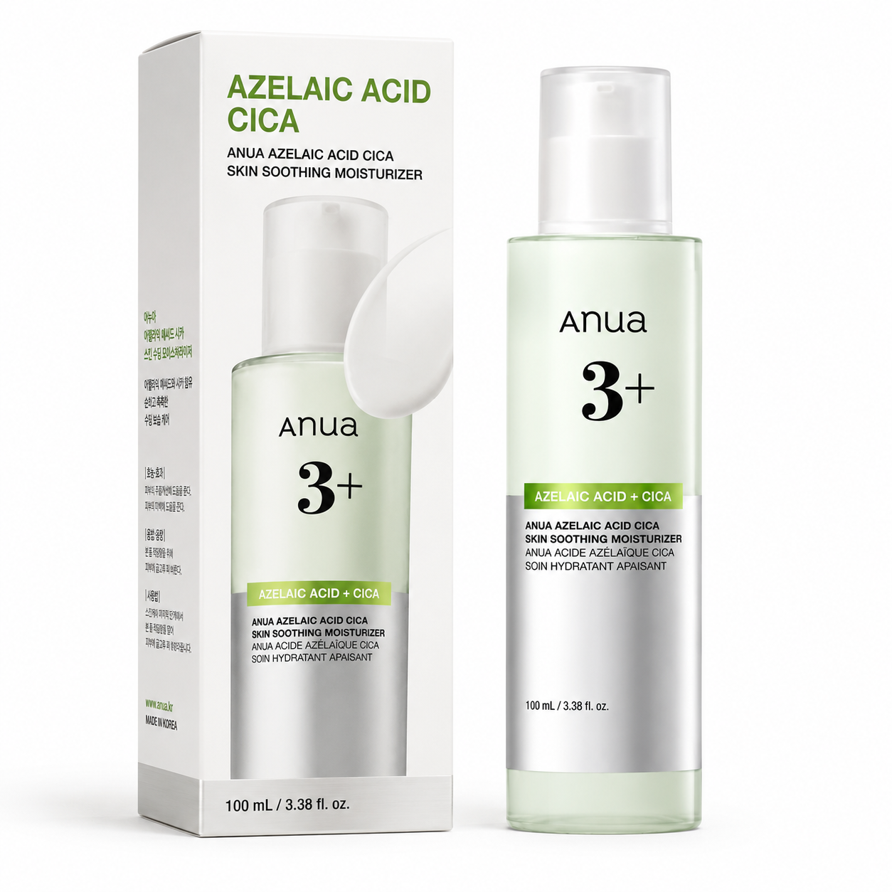 Anua 3+ Azelaic Acid Cica Skin Soothing Moisturizer 100 ml Anua