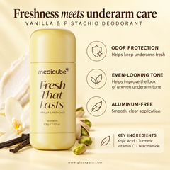Medicube Fresh That Lasts Deodorant Vanilla & Pistachio 83g