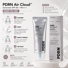 VT PDRN Air Cloud Sunscreen SPF50+ 50ml