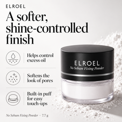 ELROEL No Sebum Fixing Powder 7.7 g