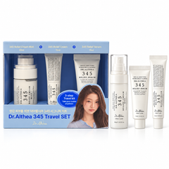 Dr. Althea 345 Travel Set with Relief Cream Mist, Serum & Cream - 3 pieces