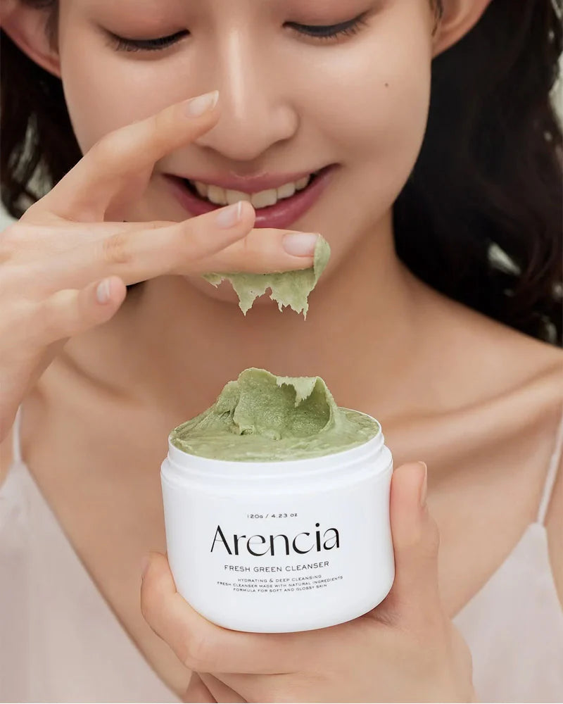 Arencia Fresh Green Rice Mochi Cleanser – 120g Arencia