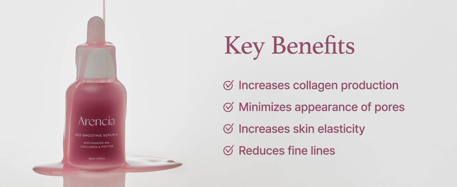 Arencia Fresh Red Smoothie Serum – 30ml Arencia