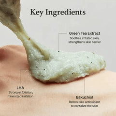 Arencia Green Tea LHA Deep Pore Rice Cake Cleanser – 150g Arencia