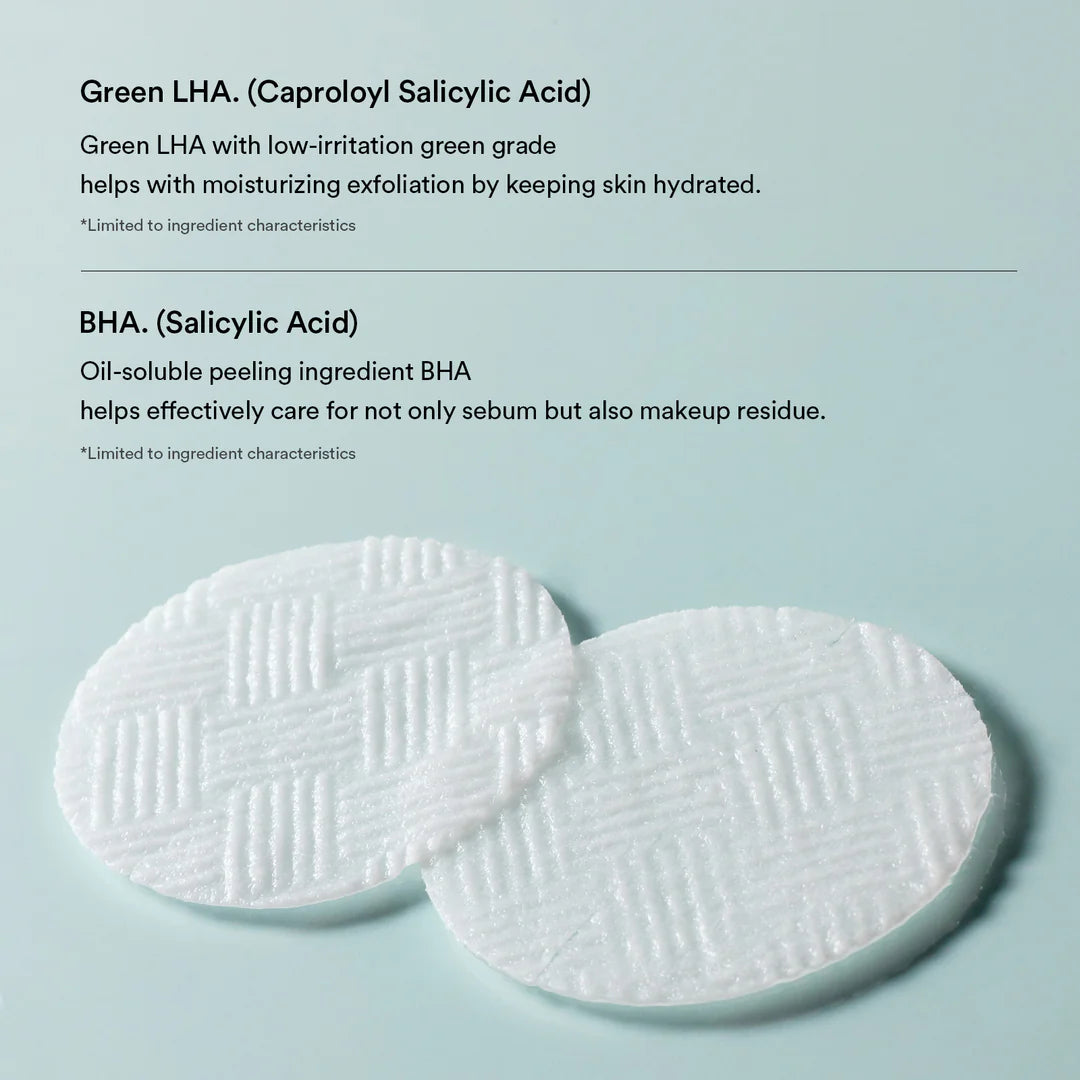 Abib Green LHA Pore Pad Clear Touch 210ml / 60pads Abib