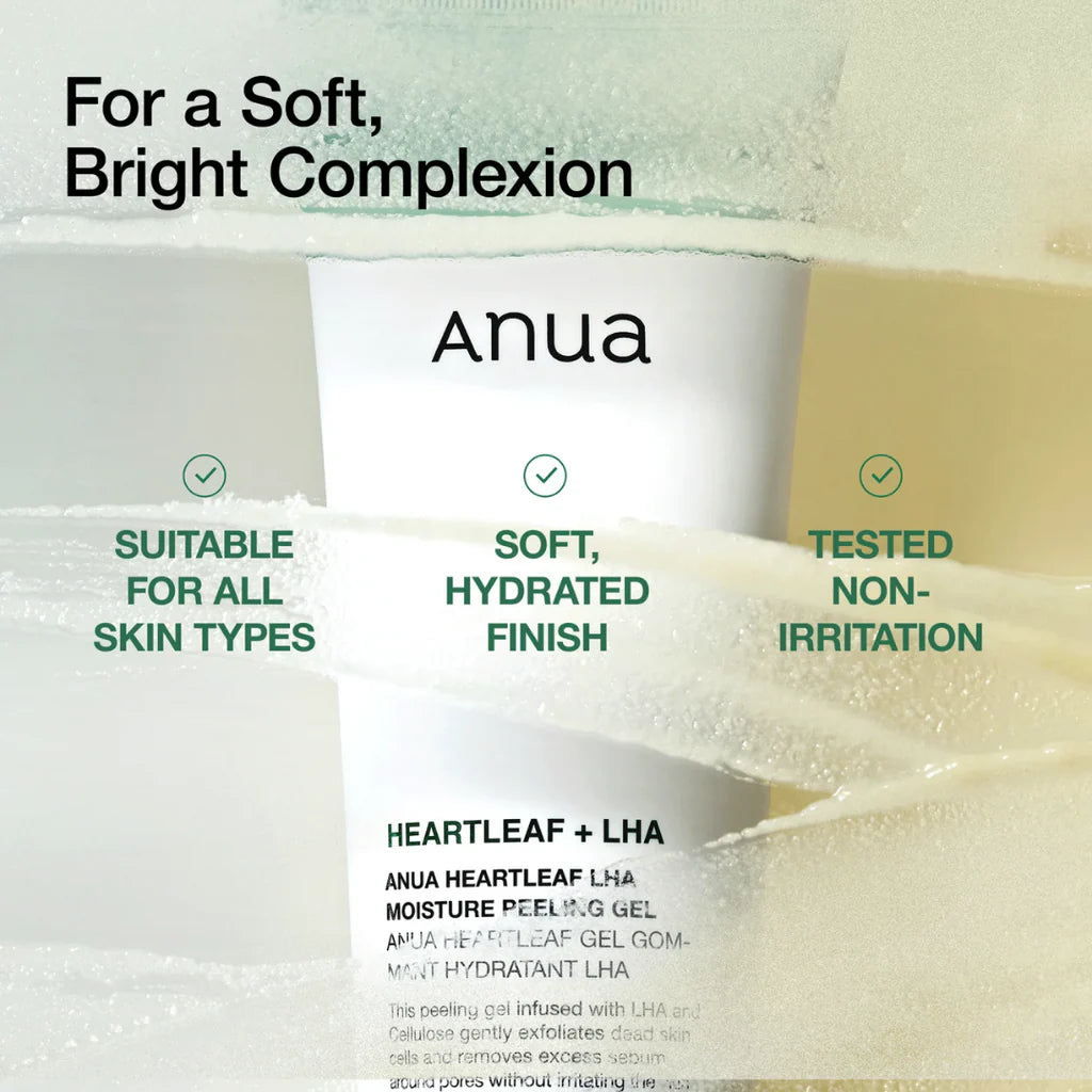 Anua Renew Heartleaf LHA Moisture Peeling Gel – 120ml Anua