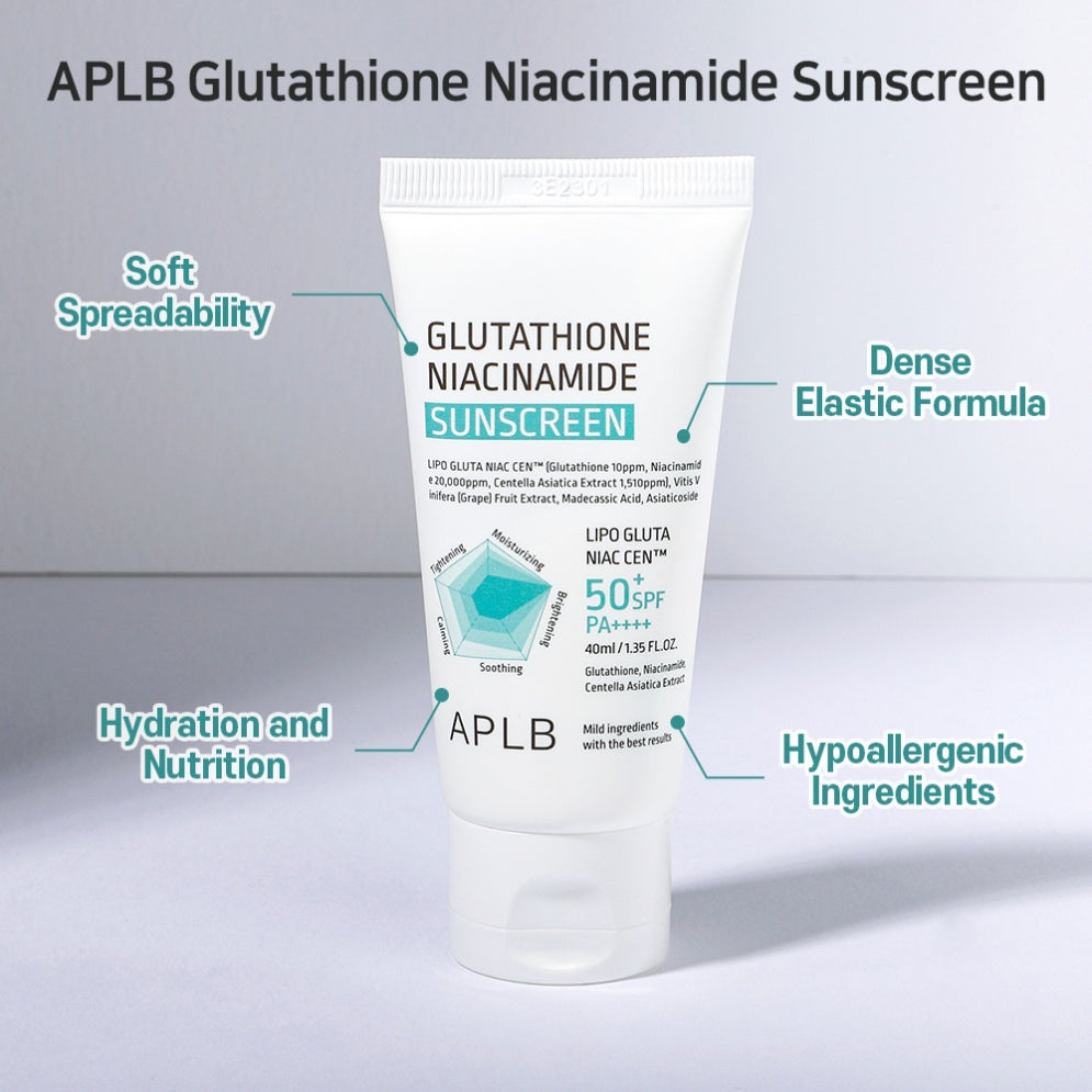 APLB Renew Glutathione Niacinamide Sunscreen – 40ml APLB