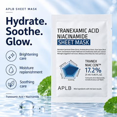 APLB Tranexamic Acid Niacinamide Sheet Mask 25 ml - 1 Sheet