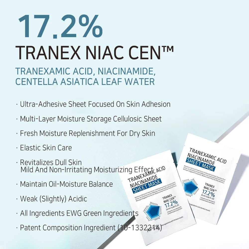 APLB Tranexamic Acid Niacinamide Sheet Mask – 10 PCS APLB