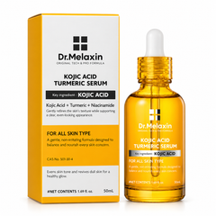 Dr. Melaxin Kojic Acid Turmeric Serum for Dark Spots & Uneven Tone - 50 ml