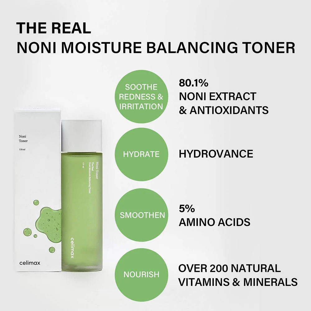 Celimax Noni Moisture Balancing Toner 150ml celimax