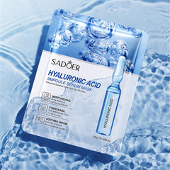 Sadoer Ampoule Serum Facial Mask Sheet – 3 Pack Set (Skin Brightening & Hydration) Sadoer
