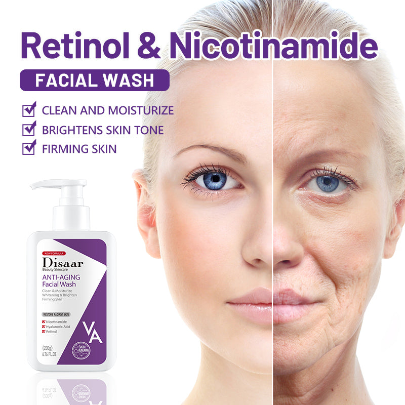 Disaar VA Anti-Aging Facial Wash - 200g Disaar