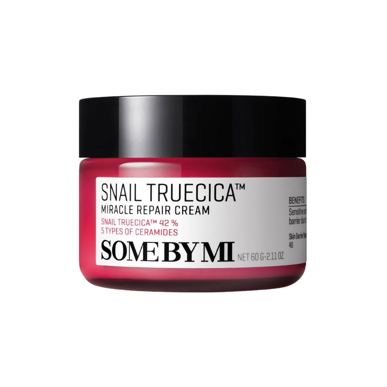 SOME BY MI Snail Truecica Miracle Repair Cream 60 g - Snail Mucin Barrier Moisturizer