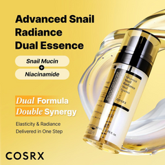 COSRX Advanced Snail Radiance Dual Essence - Brightening Essence 80 ml | Best Before 08 Apr 2027