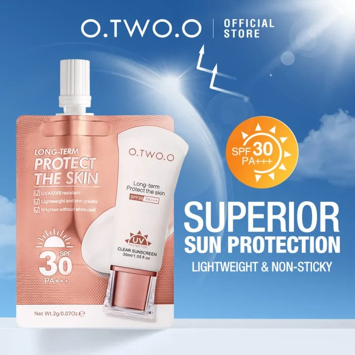 O.two.o UV Protection Clear Sunscreen SPF30 PA+++ 2g O.TWO.O