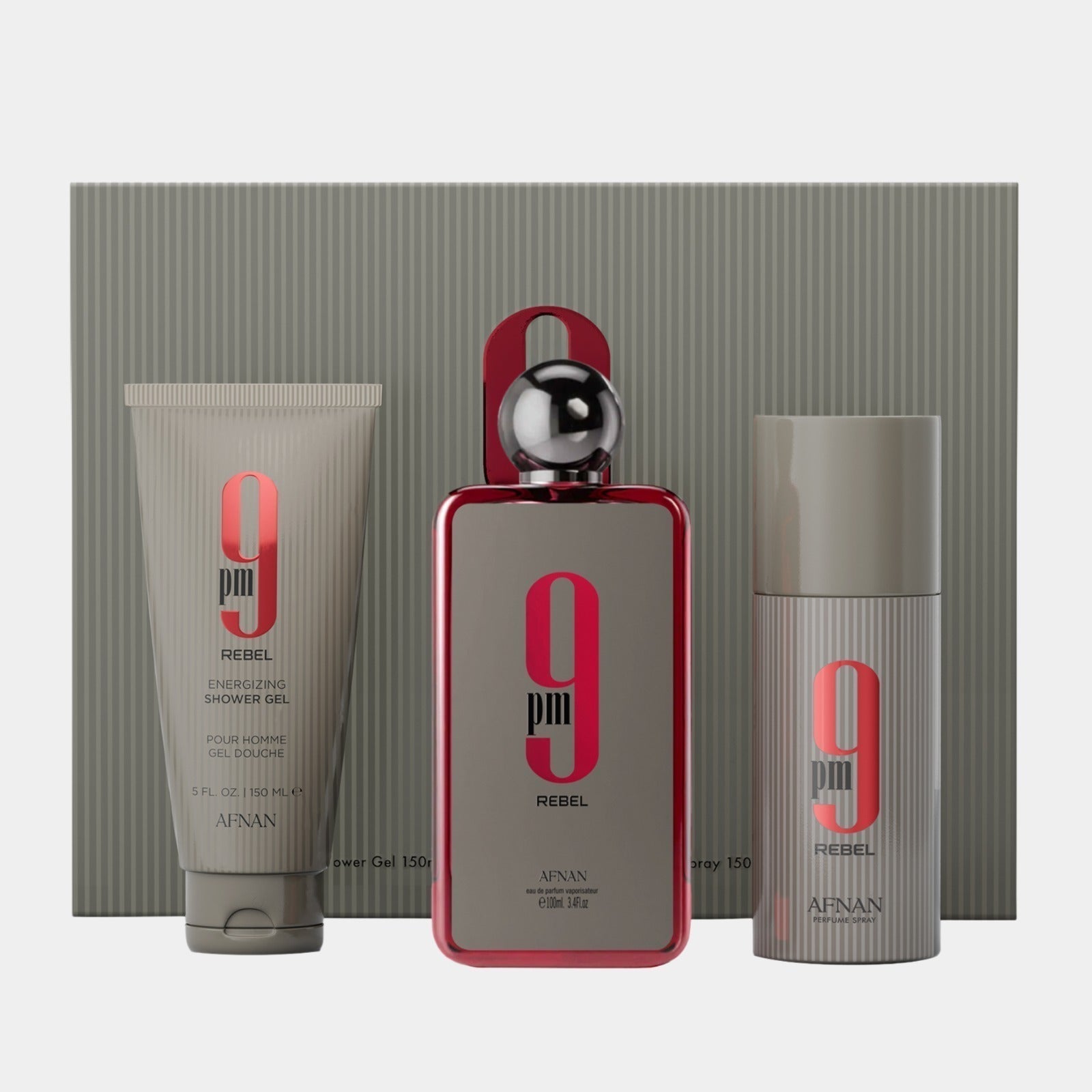 Afnan 9 PM Rebel Exclusive 3 Piece Gift Set product image