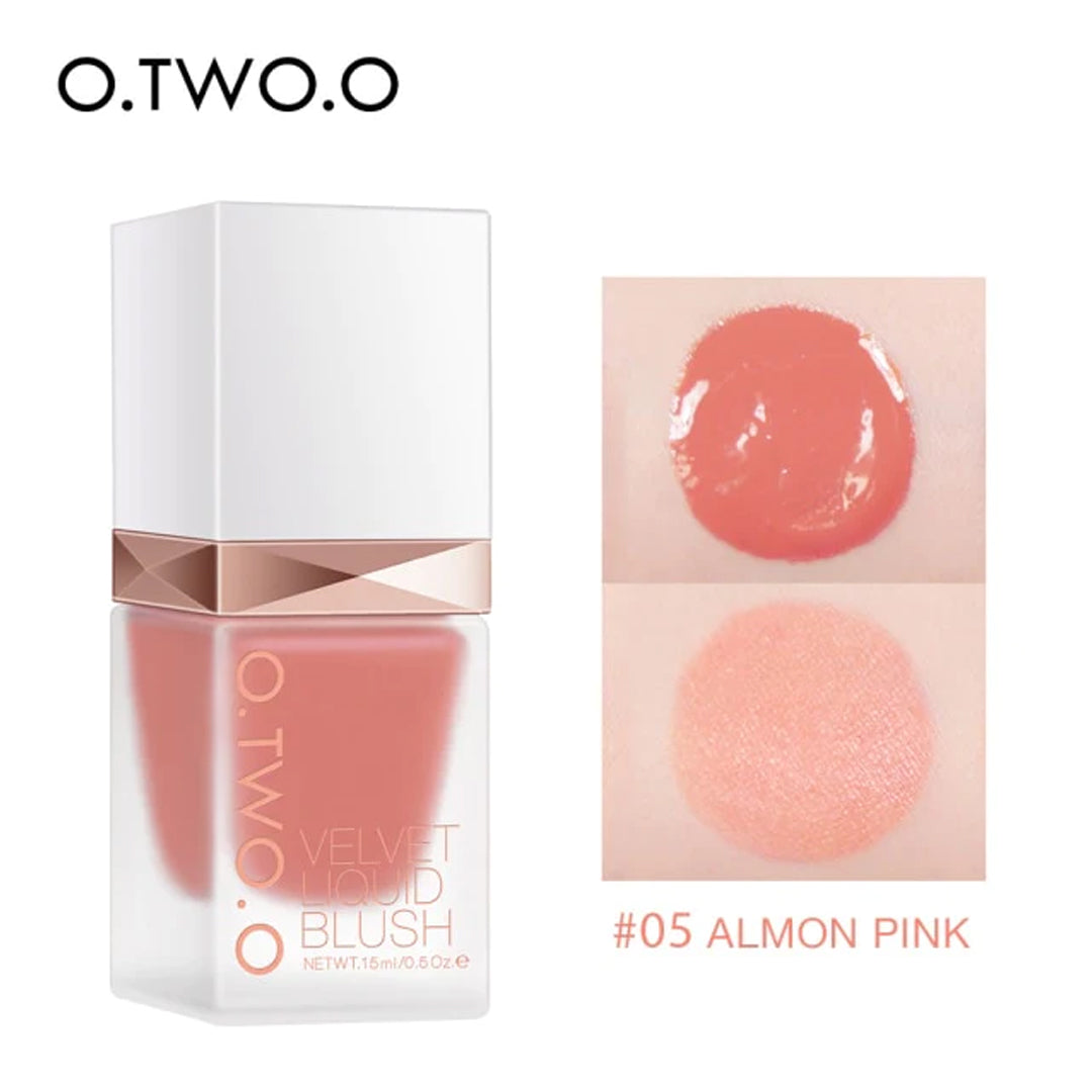 O.TWO.O Velvet Liquid Blush - 15g 05 (SALMON PINK) O.TWO.O