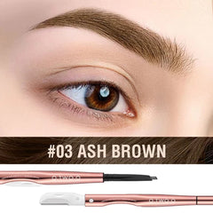 O.TWO.O 3 IN 1 Eyebrow Pen with Eyebrow scraper, brush, eyebrow pencil - 12g 03 (ASH BROWN) O.TWO.O